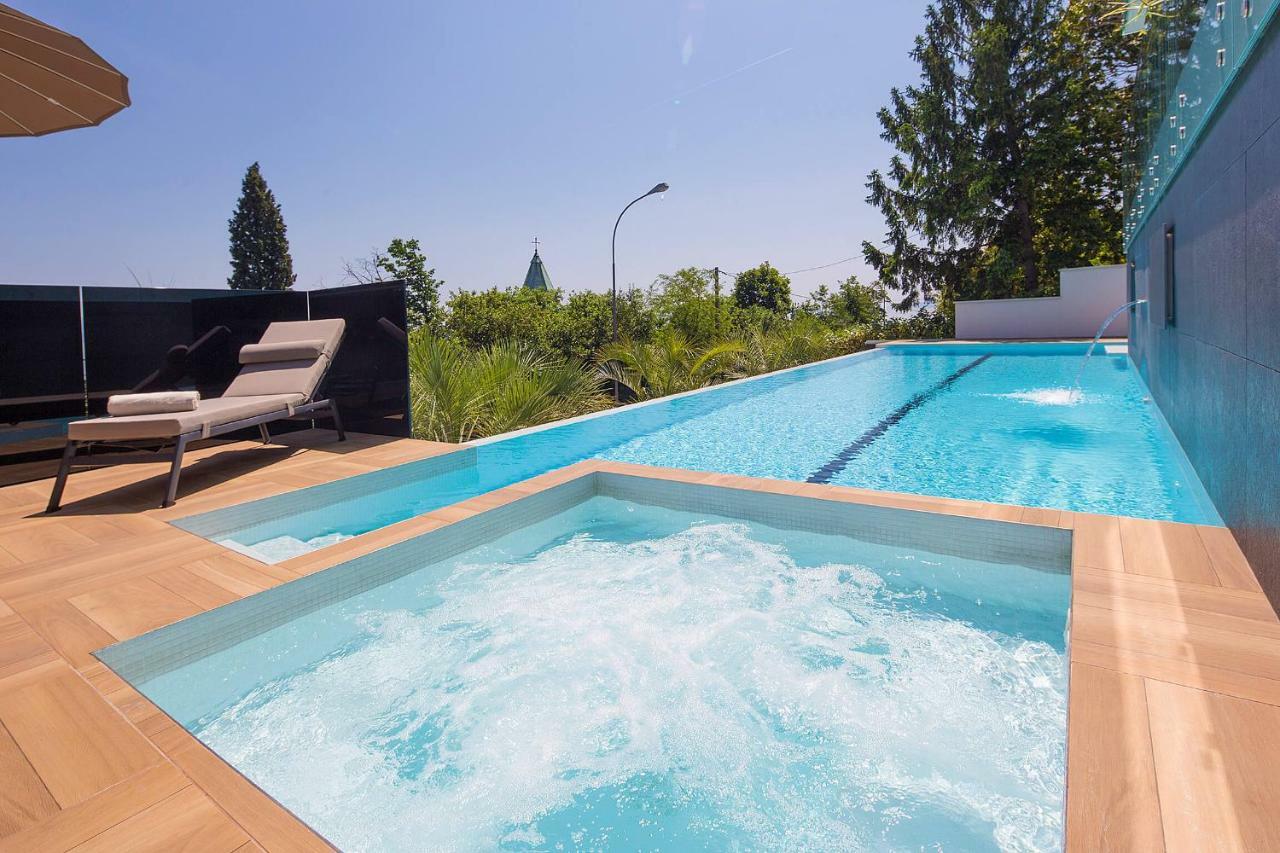 Opatija Deluxe Apartment With Swimming Pool Esterno foto