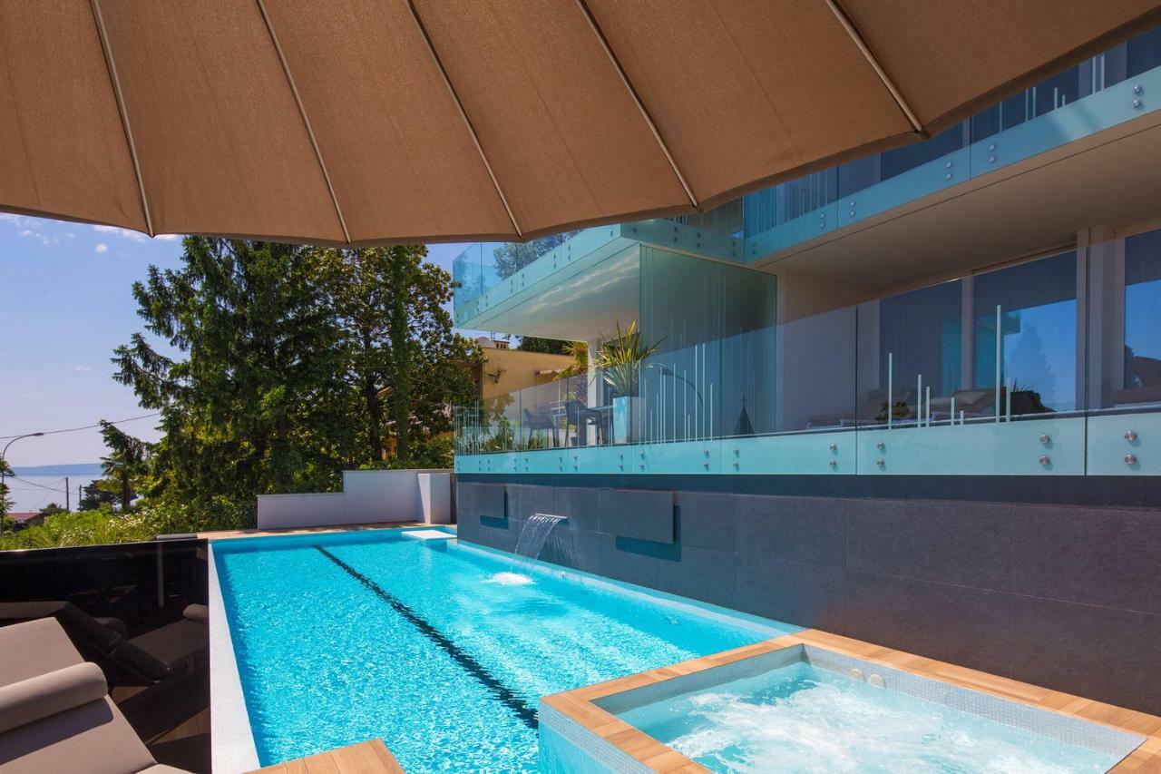 Opatija Deluxe Apartment With Swimming Pool Esterno foto